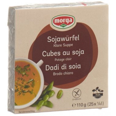 morga Soja Würfel mit Meersalz