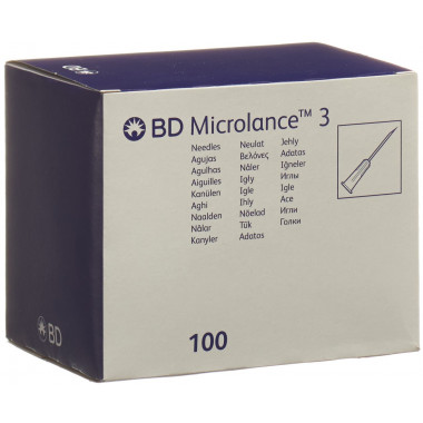 BD Microlance 3 Injektion Kanüle 0.50x16mm orange