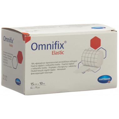 Omnifix Fixationsvlies 15cmx10m elastic weiss