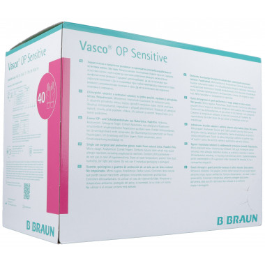 Vasco OP Sensitive Handschuhe Gr9.0 steril Latex Sanor