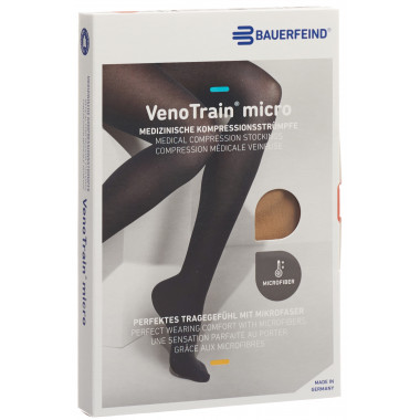 VenoTrain Micro MICRO A-D KKL2 XL normal/short geschlossene Fussspitze caramel