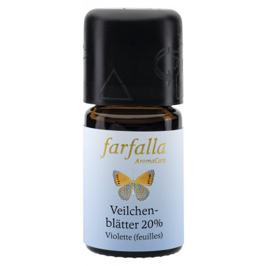 farfalla Veilchenblätter absolue 20% Ätherisches Öl