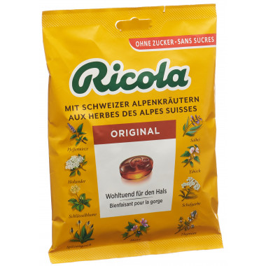 Ricola Original Bonbons ohne Zucker mit Stevia