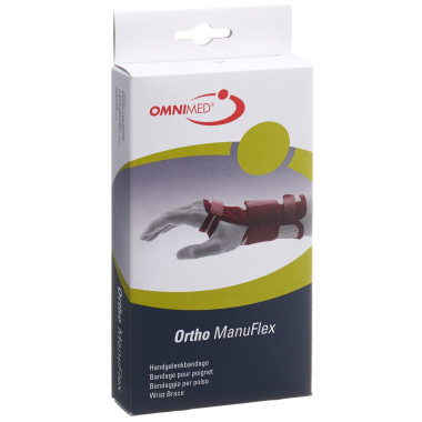 Ortho Manu Flex Handgelenk XS 16cm r gr/bo