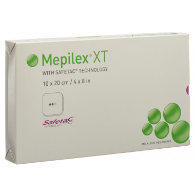 Mepilex Safetac XT 10x20cm steril