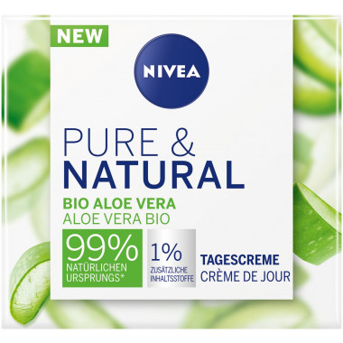 Pure & Natural Tagescreme Aloe Vera Bio