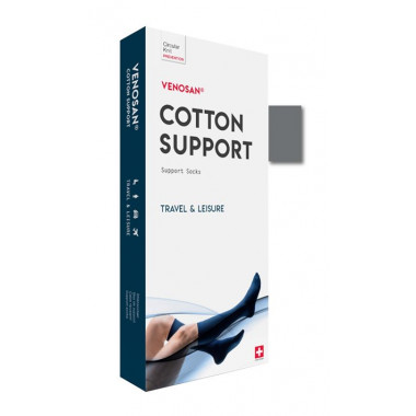 Venosan Cotton COTTON SUPPORT Socks A-D L anthracite