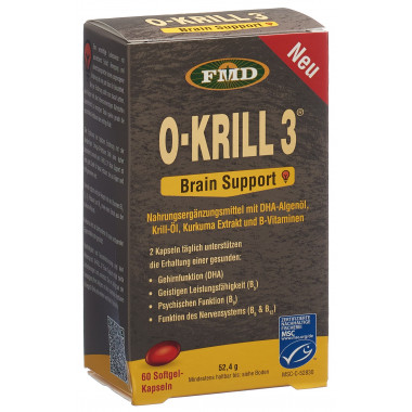 FMD O-KRILL 3 -Krill Brain Support Kapsel