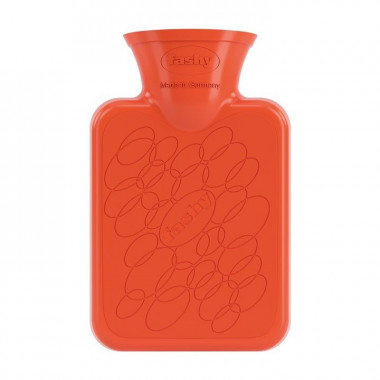 Taschenwärmer 0.3l orange in Kartonbox mit klappbarem Griff