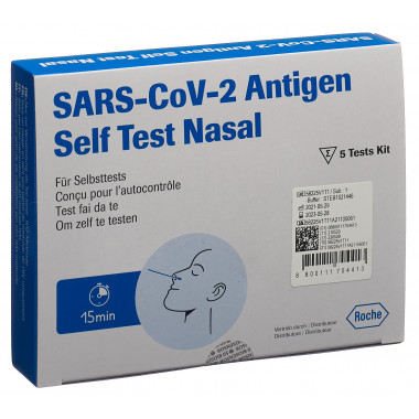 SARS CoV-2 Antigen Patient Self Testing Test Nasal