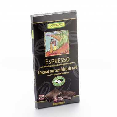 Rapunzel Schokolade Espresso Zartbitter 55 %
