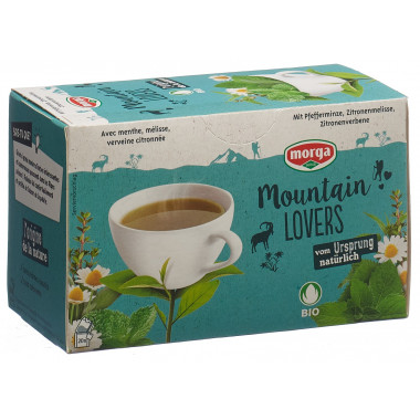 Mountain Lovers Tee mit Hülle Bio Knospe