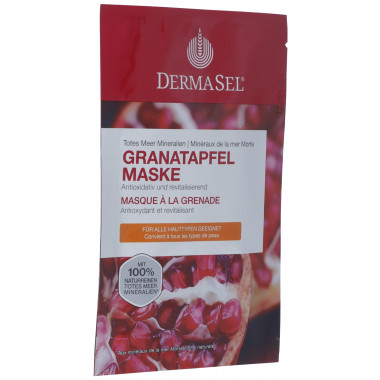 DermaSel Maske Granatapfel deutsch/französisch