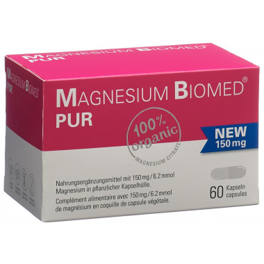 Magnesium Biomed PUR Kapsel 150 mg