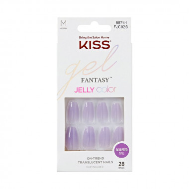 KISS Gel Fantasy Jelly Color Nails Quince Jelly