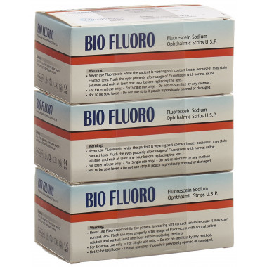 Bio Fluoro Fluorescein Ophtalmic Strips