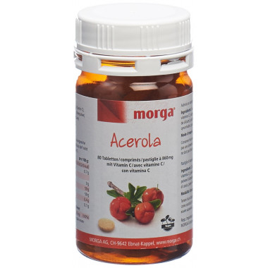 morga Acerola Tablette 80 mg Vitamin C