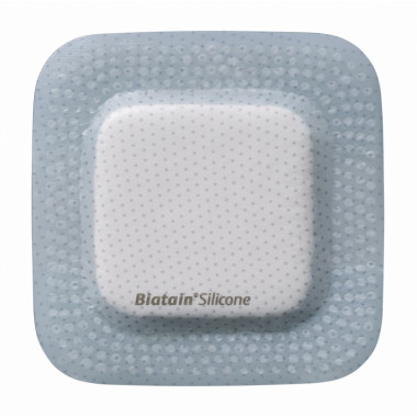 Biatain Silicone Schaumverband 10x30cm selbsthaftend
