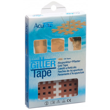 AcuTop Gitter Tape 3.6x2.8cm mittel Typ B