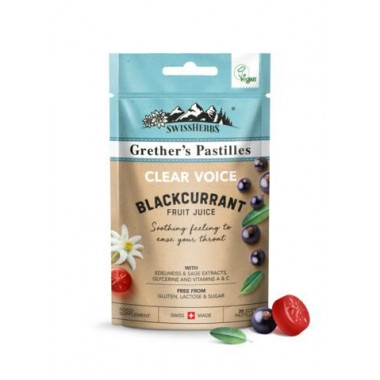 Grether's Pastilles Blackcurrant ohne Zucker