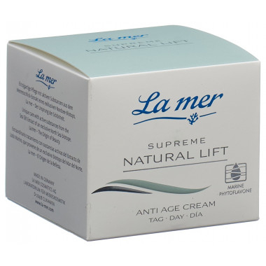 Supreme Natural Lift Anti Age Cream Tag mit Parfum