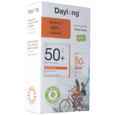 Daylong Protect&care Lotion SPF50+ 200ml + Sun to go Stick SPF 50+ 20ml