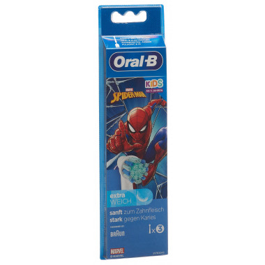 Oral-B Aufsteckbürsten Kids Spiderman