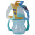 Weithals-Trinklernflasche aus TRITAN 240ml Schnabelsauger mit Griff auslaufsicher