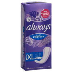 always Slipeinlage Daily Protect Extra Long mit leichtem Duft