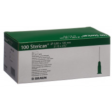 Sterican Nadel 21G 0.80x120mm grün Luer