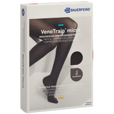 VenoTrain Micro MICRO A-T KKL2 L normal/short geschlossene Fussspitze schwarz