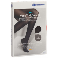 VenoTrain Micro MICRO A-D KKL2 L normal/long geschlossene Fussspitze schwarz