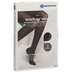 VenoTrain Micro MICRO A-D KKL2 L normal/short geschlossene Fussspitze schwarz
