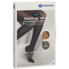 VenoTrain Micro MICRO A-D KKL2 S normal/short geschlossene Fussspitze caramel