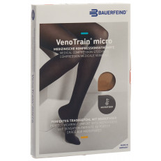 VenoTrain Micro MICRO A-D KKL2 L plus/long geschlossene Fussspitze caramel