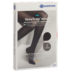VenoTrain Micro MICRO A-D KKL2 L plus/long geschlossene Fussspitze schwarz