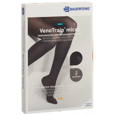 VenoTrain Micro MICRO A-D KKL2 L plus/short geschlossene Fussspitze schwarz
