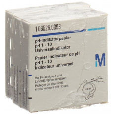 Merck Indikator Papier Rolle komplett pH 1-10