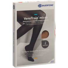 VenoTrain Micro MICRO A-D KKL2 S normal/short offene Fussspitze caramel