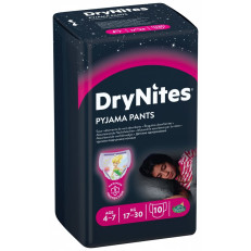 Huggies DryNites Nachtwindeln Girl 4-7 Jahre