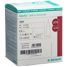 Solofix Safety Lanzette Unive 21 G x 1.8mm