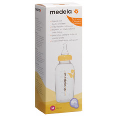 medela Milchflasche 250ml mit Sauger M (4-6 Monate)