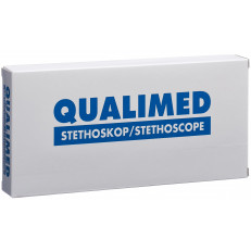Qualimed Einkopf-Stethoskop NURSE blau