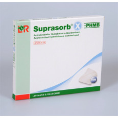 Suprasorb X + PHMB HydroBalance-Wundverband 14x20cm antimikrobiell