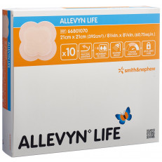 ALLEVYN LIFE Silikon-Schaumverband 21x21cm
