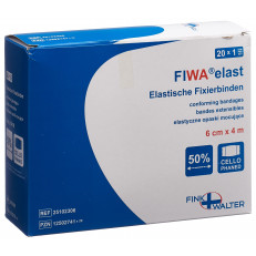 FIWA elast Fixierbinden 6cmx4m weiss Cellux