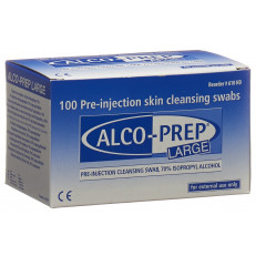 ALCO-PREP Pre-injektions Reinigungstupfer Grösse L