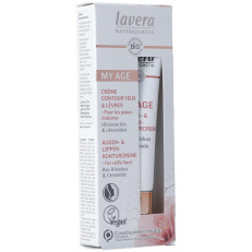 lavera My Age Augen- und Lippenkonturencreme für reife Haut
