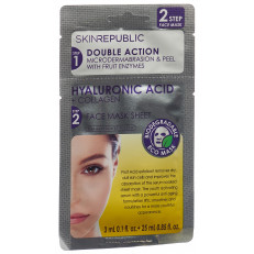 2 Step Hyaluronic Acid 3ml + Collagen Face Mask Mask
