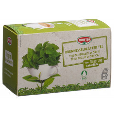 morga Brennesselblätter Tee mit Hülle Bio Knospe
